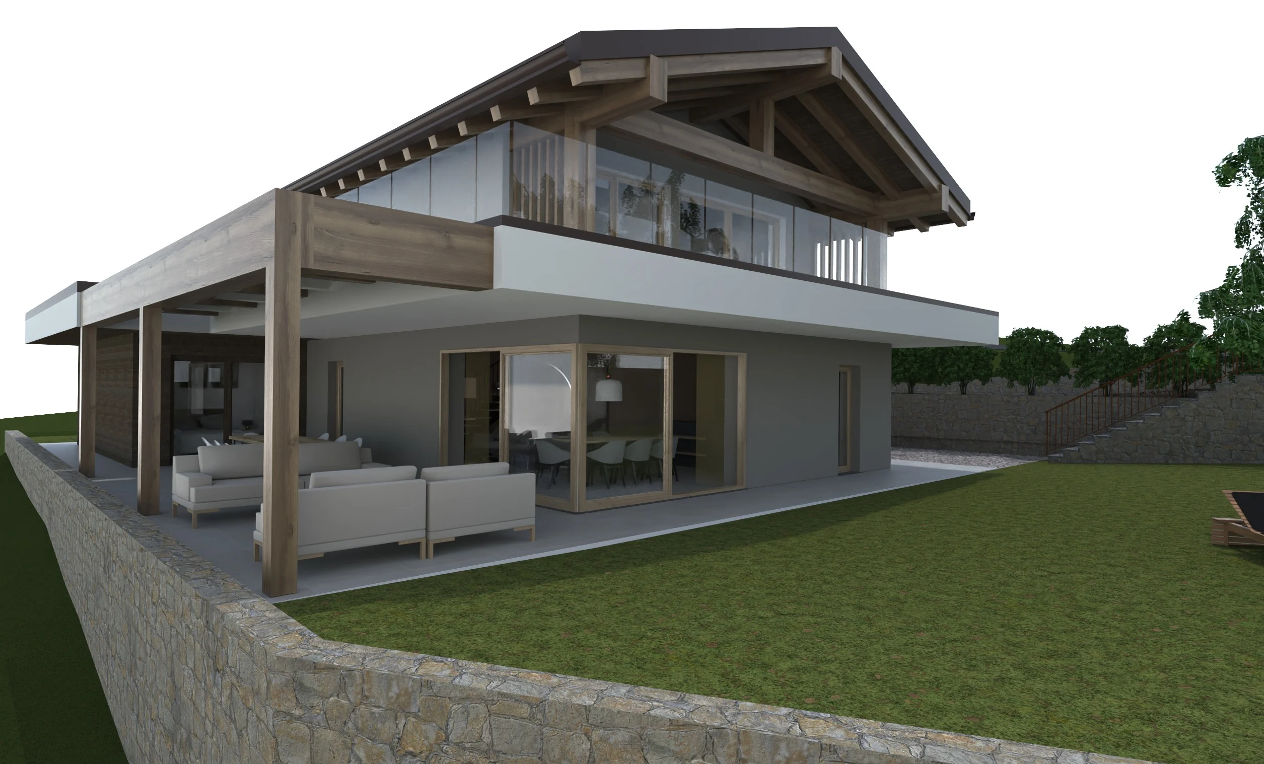 casa ideale Trento render